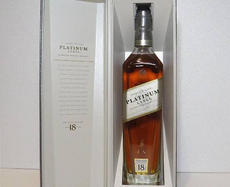 JOHNNIE WALKER PLATINUM 18YEARS 70CL ₦238,495.09