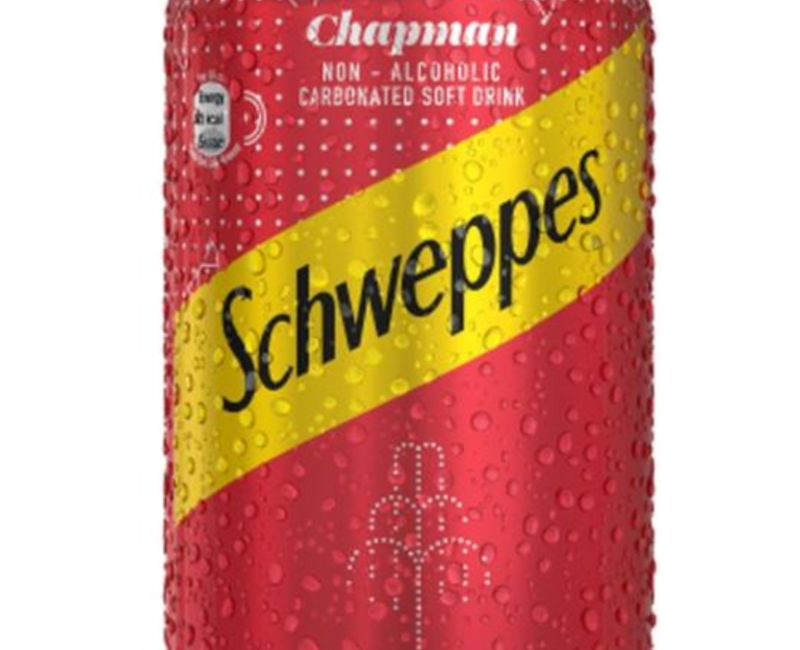 SCHWEPPES CHAPMAN 33CL CAN