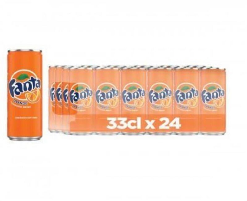 FANTA ORANGE 33CL CAN X24 ₦11,990.00