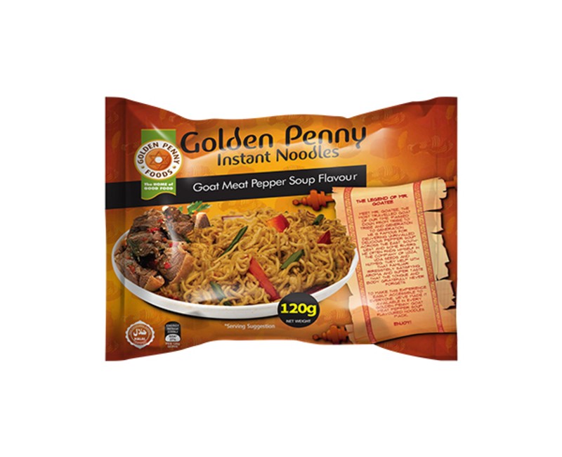 GOLDEN PENNY GOAT MEAT PEPPER SOUP NOODLES 120G ₦355.00-₦15,800.00