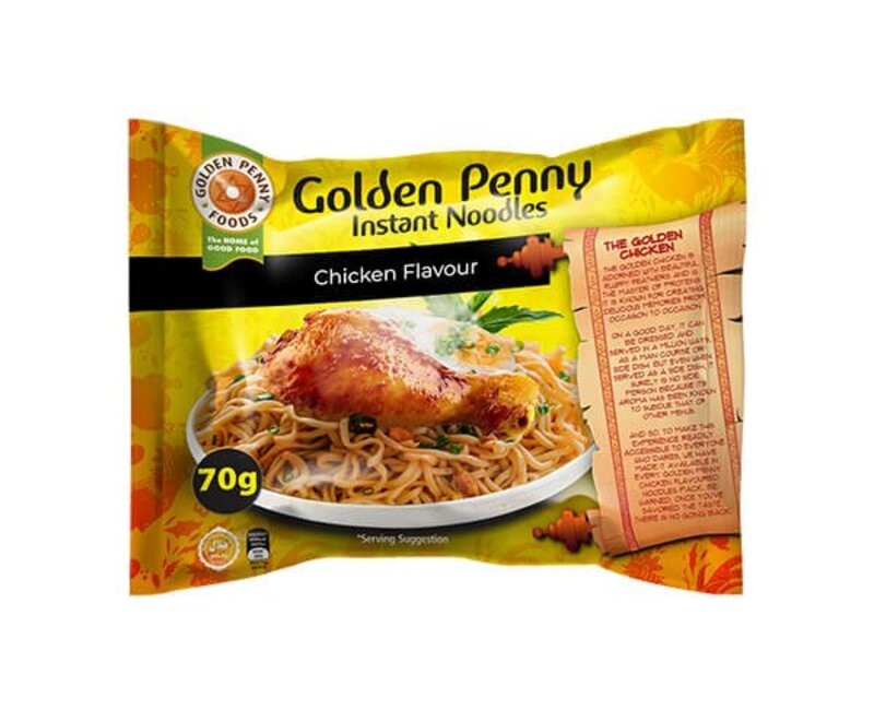 GOLDEN PENNY CHICKEN NOODLES 70G X40 ₦217.00-₦14,360.00