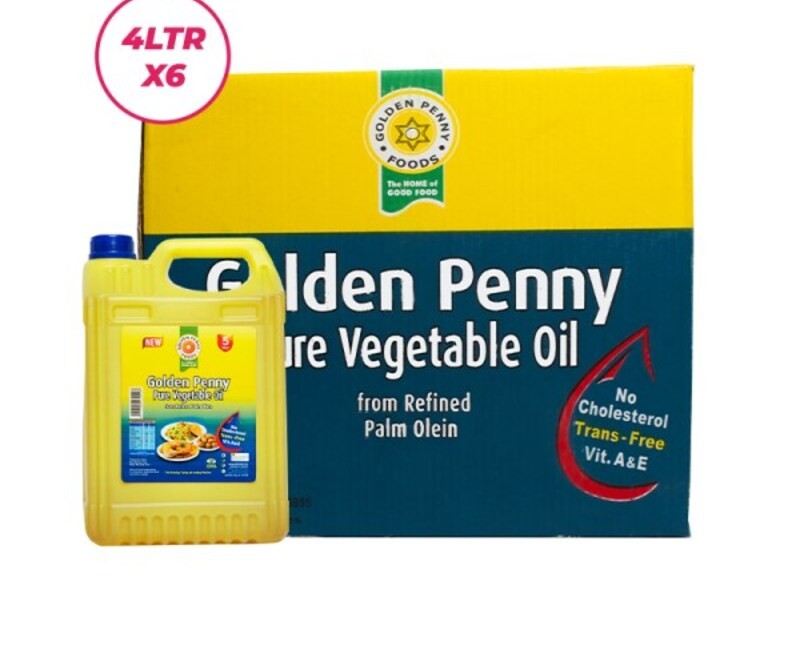GOLDEN PENNY VEGETABLE OIL 5L X6