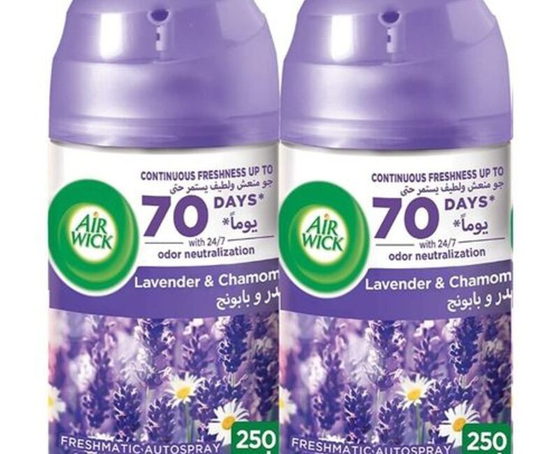Airwick Freshmatic Lavender Air Freshener Refill - Pack Of 2