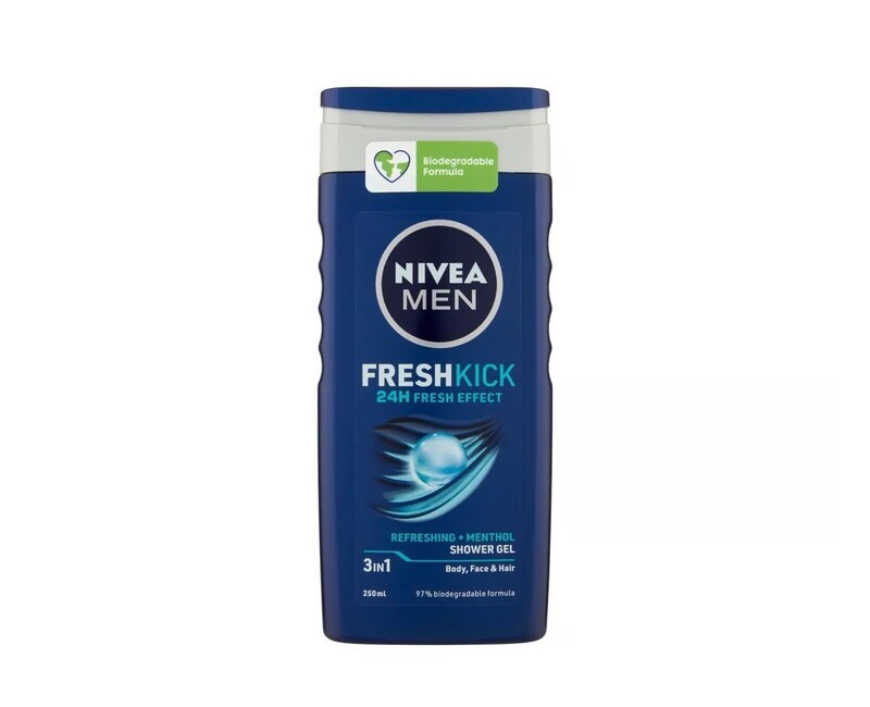 NIVEA MEN SHOWER COOL KICK 500ML (6×2) ₦57,460.00