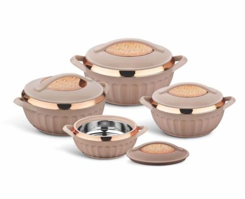DINNER PLATE. INSULATED CASSEROLE 4 IN 1 SET