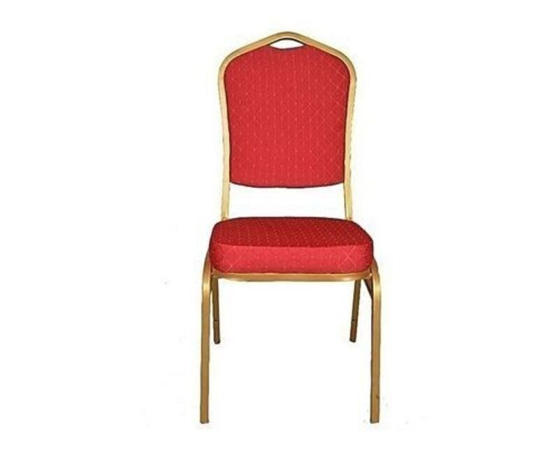 NEW-BANQUET CHURCH CHAIR- RED (1 x 6 PCS)