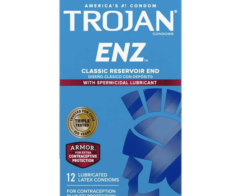 TROJAN SPERMICIDAL CONDOM X3