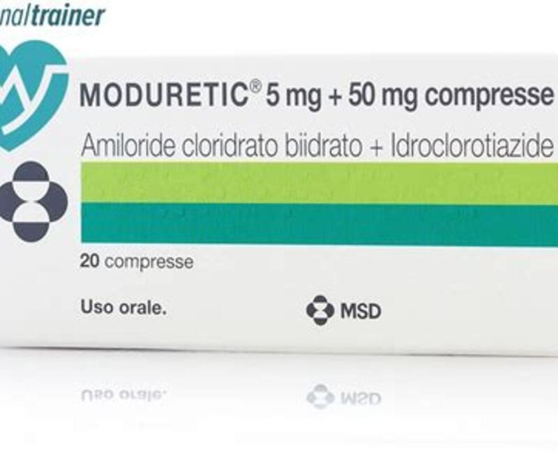 MODURETIC 5MG + 50MG X 20
