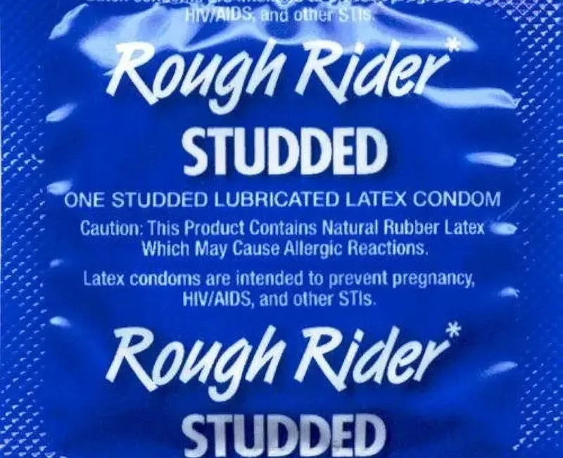 ROUGH RIDER STUDDED CONDOM