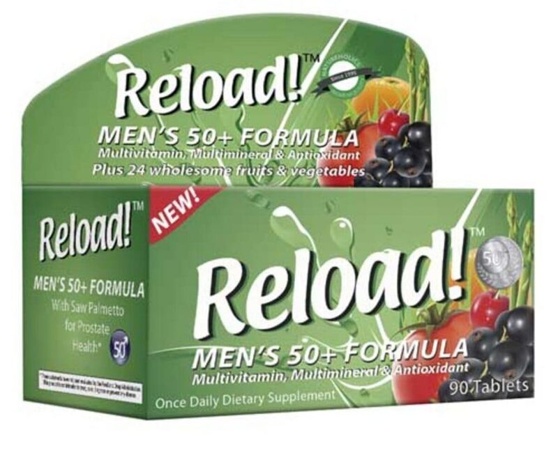 RELOAD MENS 50+ FORMULA x 90 CAPUSLE