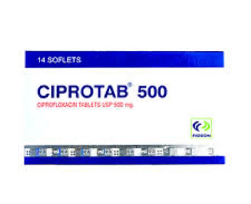 CIPROTAB 500MG X 10