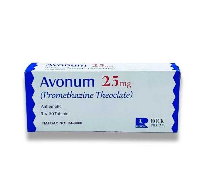 AVONUM 25MG X 100 TAB