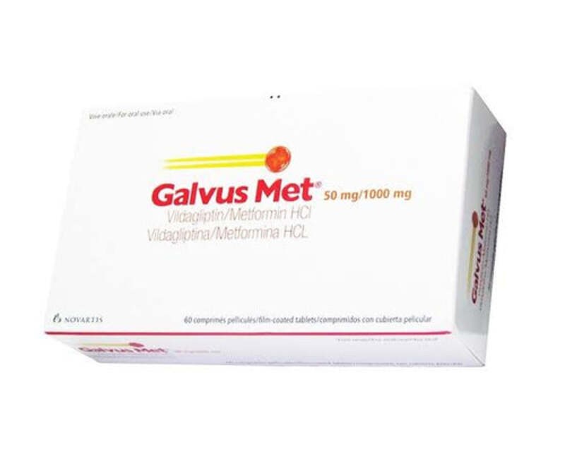 GALVUS TABS 50MG/1000MG X 60