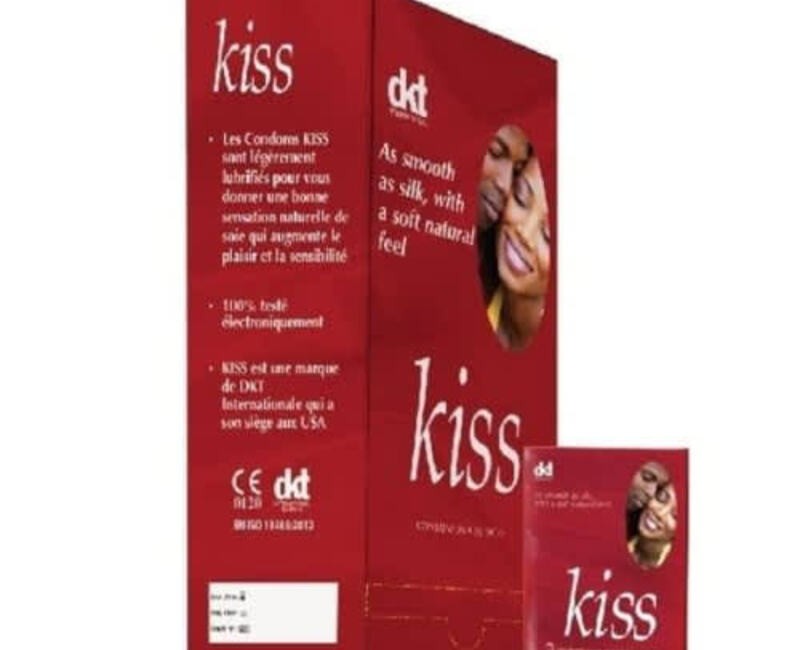 KISS CONDOMS STANDARD (RED)