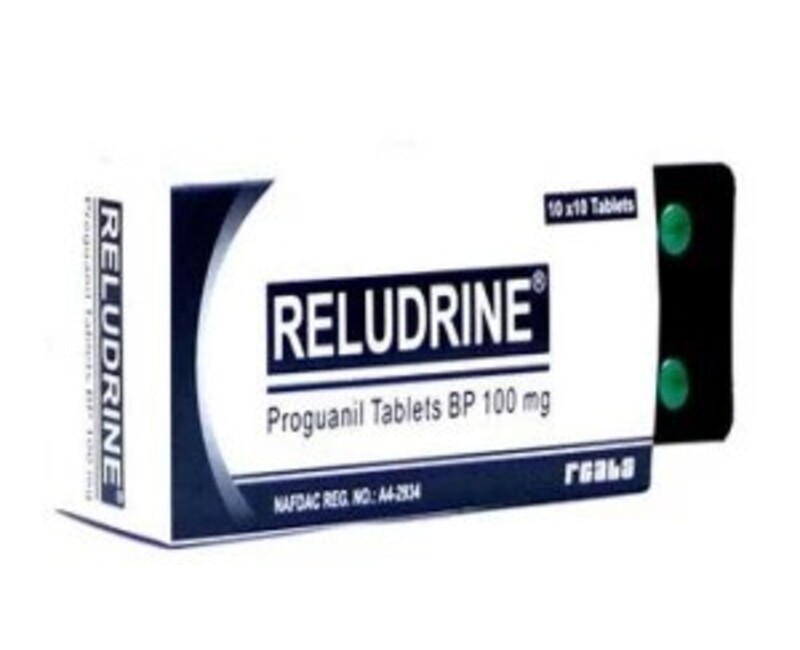 RELUDRINE TAB 100MG
