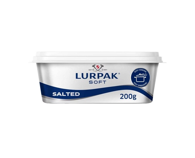 Lurpak Butter  80% Salted 200g x 40