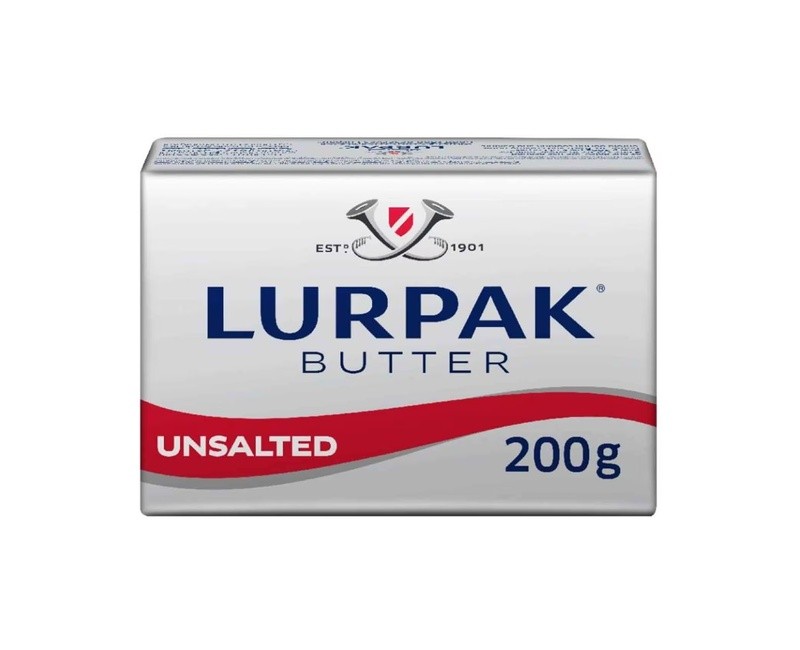 Lurpak  Butter Unsalted 200g x 40