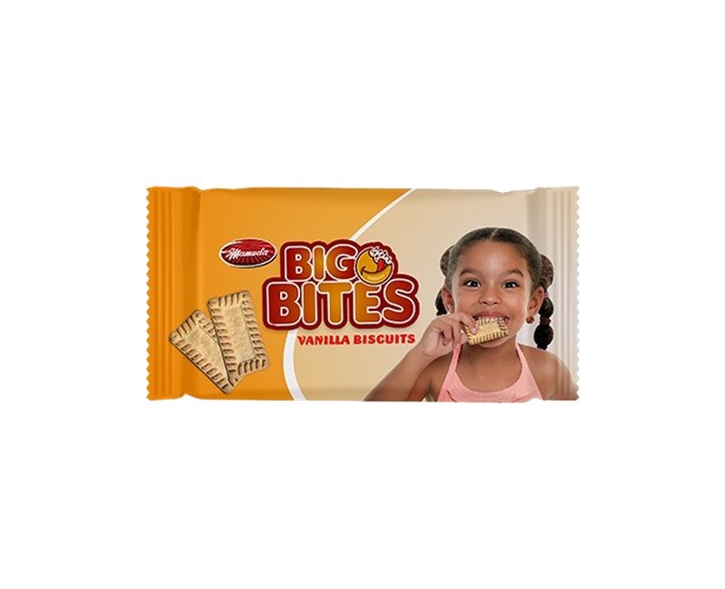 Big Bites Vanilla Biscuit 14g x 72 Pack