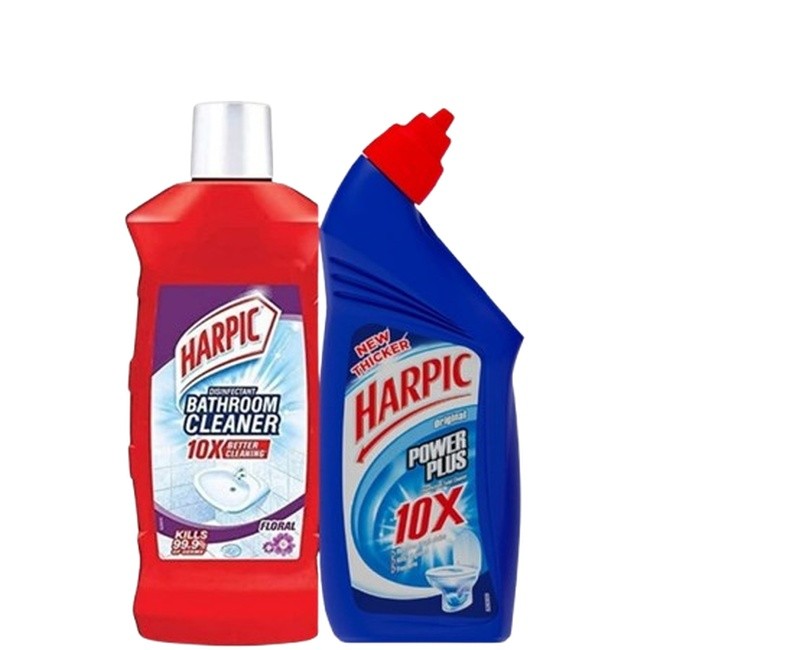 Harpic Bathroom Cleaner Floral + Power Plus Citrus 450ml x 12