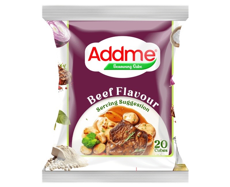 Addmie Beef Flavor Seasoning Cube 80g x 60