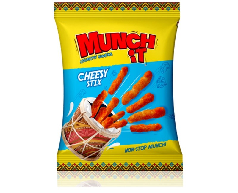 Munch It Chessy Stix 100g X 12