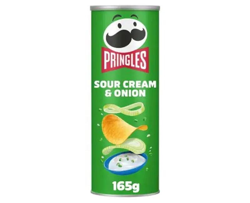Pringles Sour Cream & Onion 165g X 19