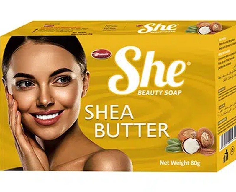 She Shea butter Beauty Soap 80g x 72