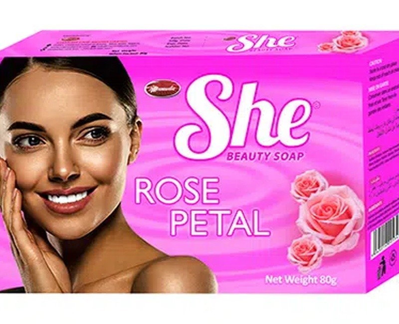 She Rose Petal soap 80g x 72