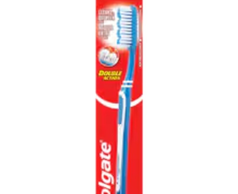 Colgate Toothbrush Double  Actiom Medium 1Pack