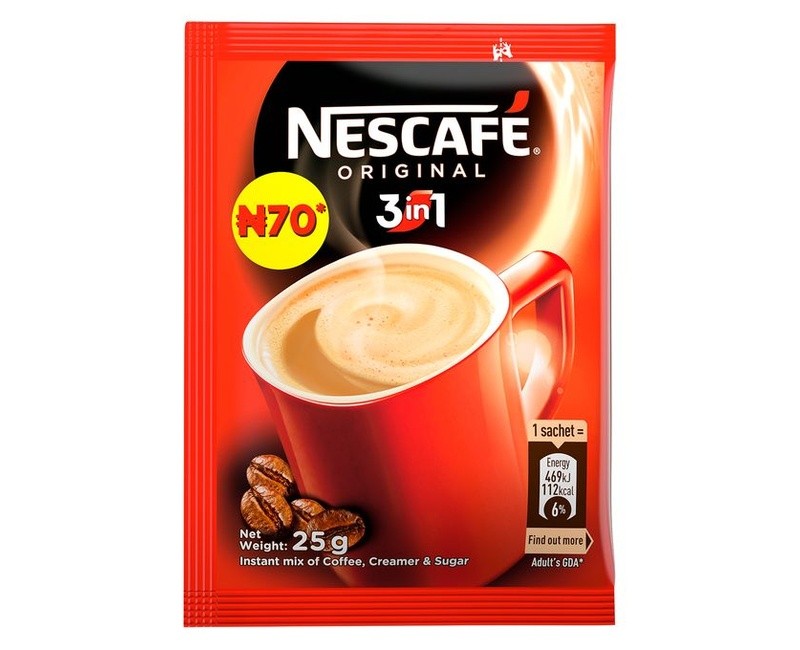 Nescafé Original 3 in 1 25g x 10 x 48