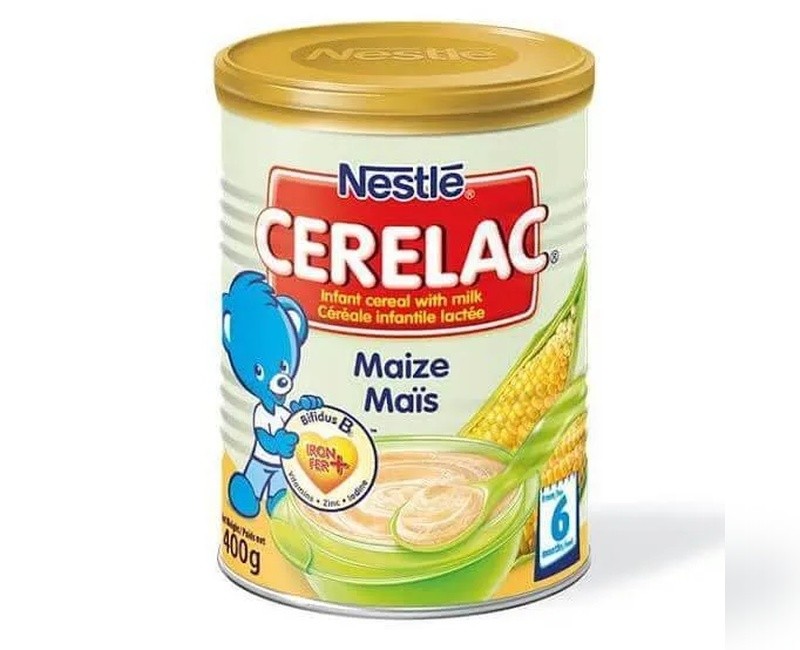 Cerelac Maize + Milk Tin 400g x 12