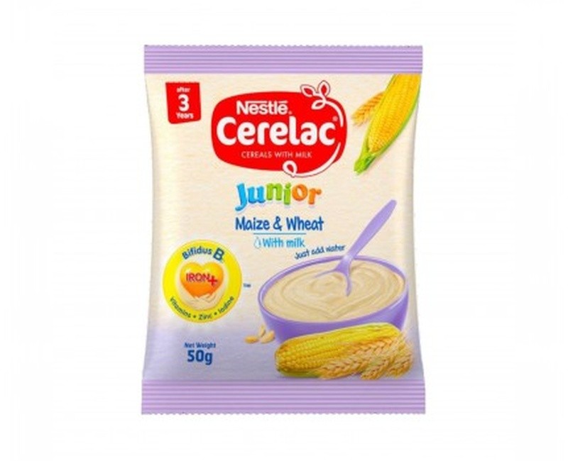 Cerelac Wheat & Maize + Milk junior 50g x 80
