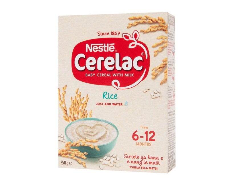 Cerelac Infant Cereal Rice with Milk – 250g x 4 × 36