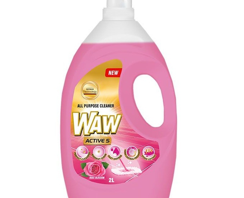 Waw All Purpose Cleaner Rose 2Litre x 9