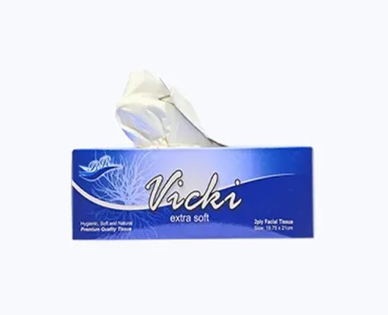 Vicki Facial Tissue Box 1x120