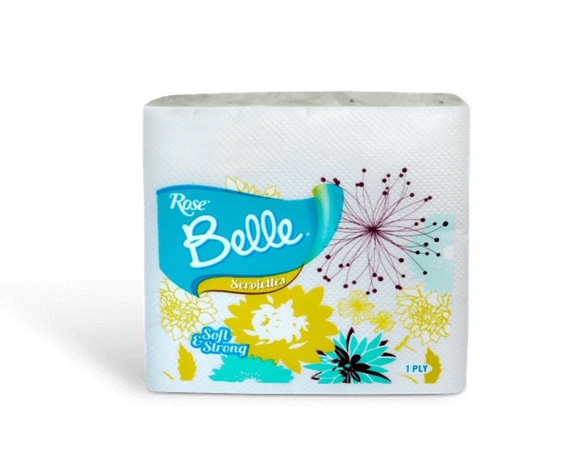 Rose Belle Serviette 1X36