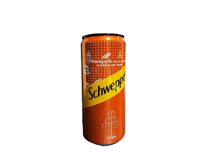 SCHWEPPES PINEAPPLE CAN 33CL x 24