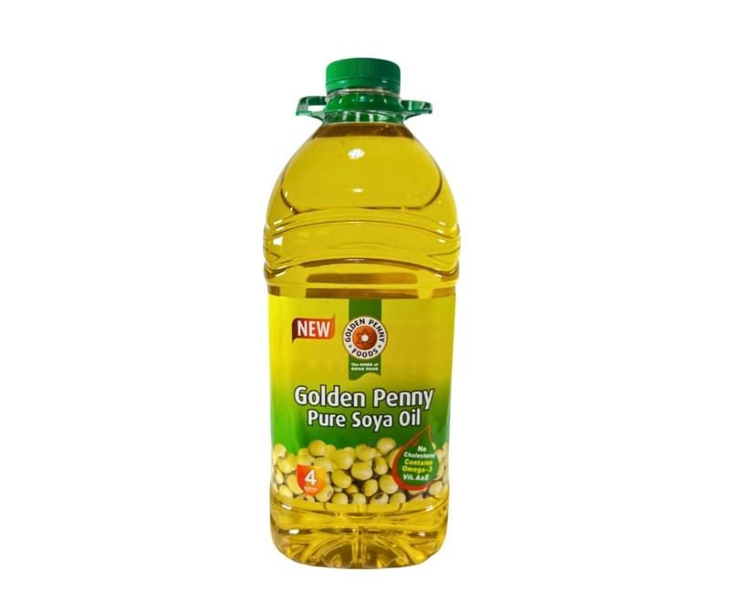 Golden Penny Pure Soya Oil 4 Liters × 6