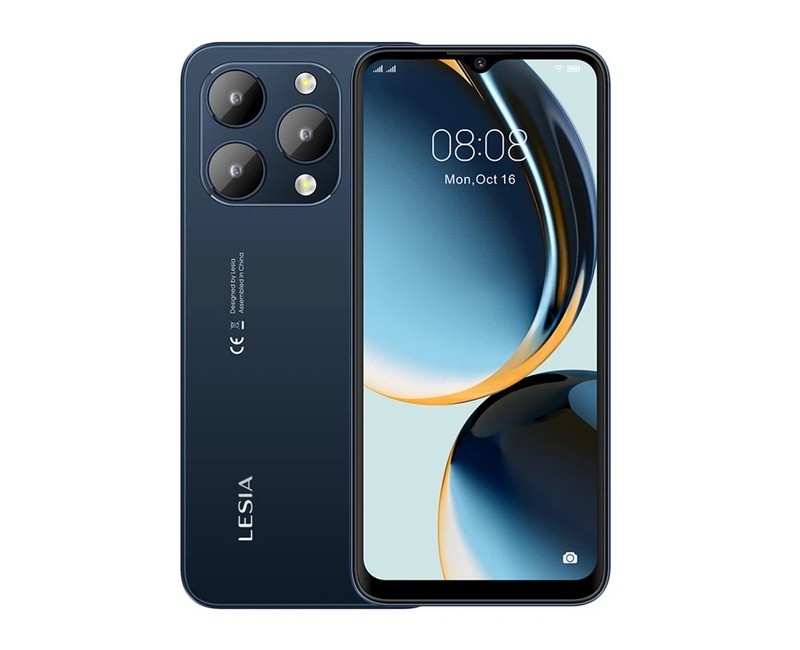 Lesia Bright 3 Smart Phone 6.56" Android 13 4gb Ram+128gb Rom