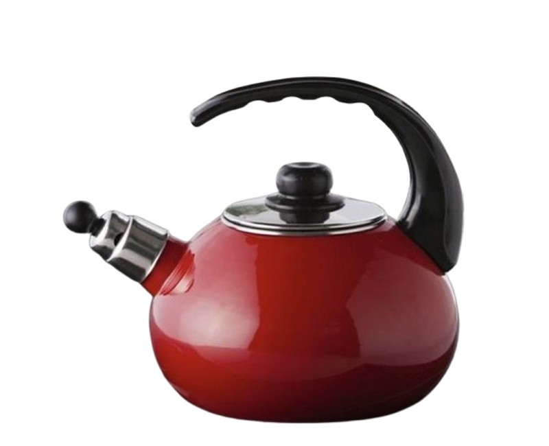 CZAJNIK 2.1L UNIQUE DESIGN WHISTLE KETTLE – RED