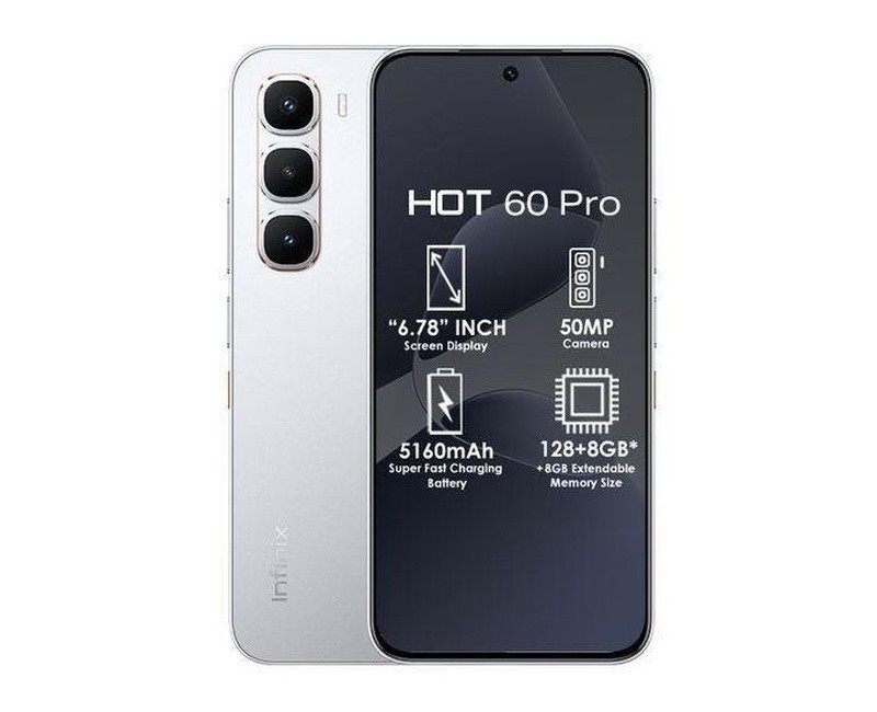 Infinix Hot60 Pro 8gb Ram,128gb Rom