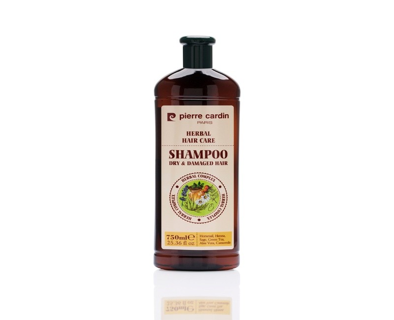 Pierre Cardin Herbal Shampoo for Dry and Damaged hair 750ml x 12
