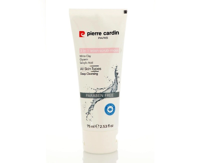 Pierre Cardin 3‑in‑1 Face Mask Scrub 75ml x 24