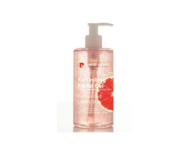 Pierre Cardin Refreshing Facial Gel with Vitamin C & Pink Grapefruit Extract 350 ml x 12